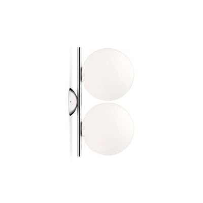 IC Lights C/W1 Double Ceiling/Wall Lamp - Chrome
