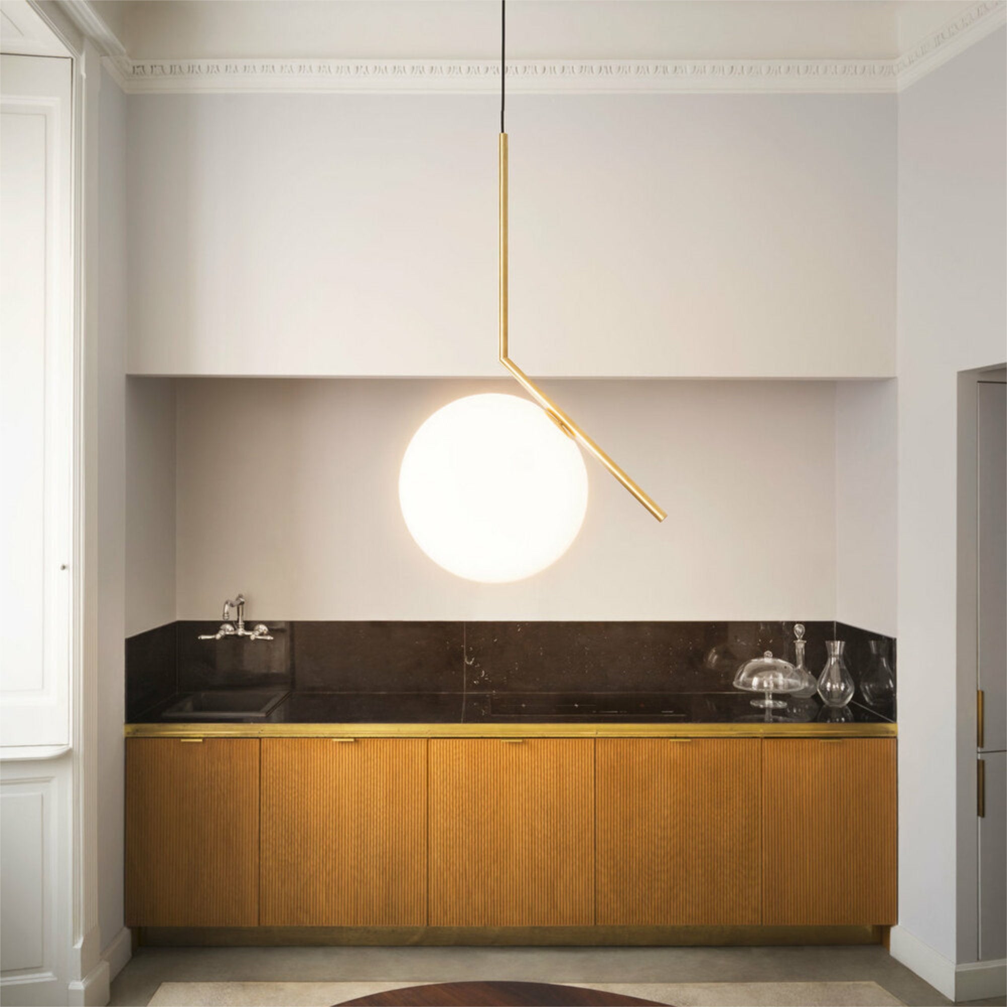 IC Lights 2 Pendant Lamp - Brass