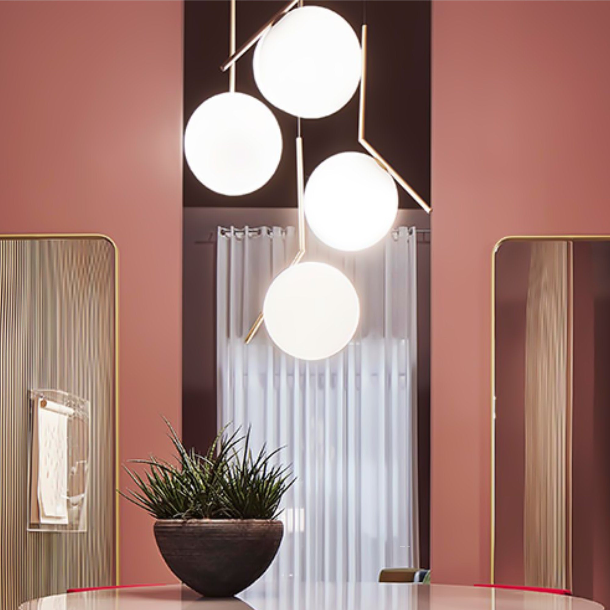 IC Lights 2 Pendant Lamp - Chrome