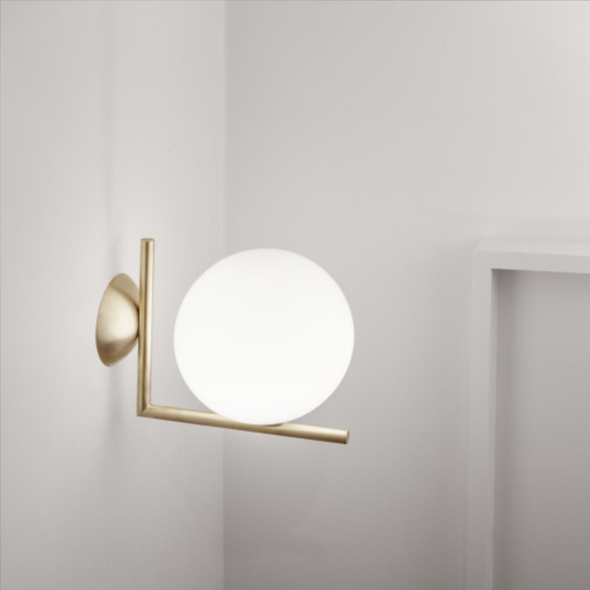 IC Lights 1 Ceiling-Wall Lamp - Brass-3