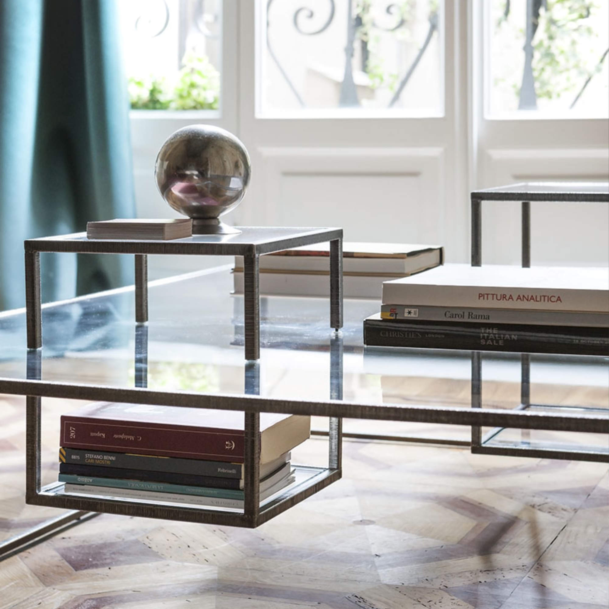 Illusion 90 Coffee Table - Glass-4