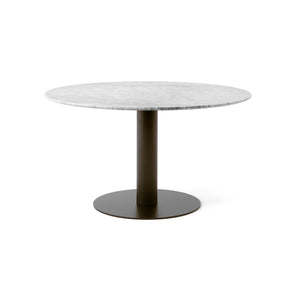 In Between SK20 Dining Table - Bronzed/Bianco Carrara