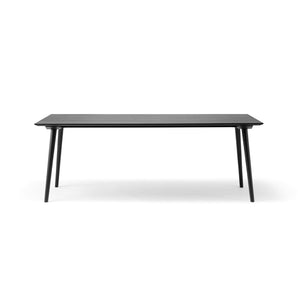 In Between SK5 Dining Table - Black Lacquered Oak
