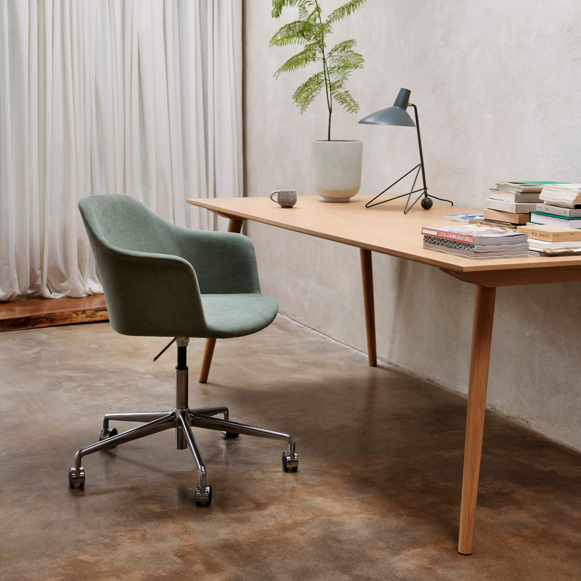 In Between SK5 Dining Table - Black Lacquered Oak-5