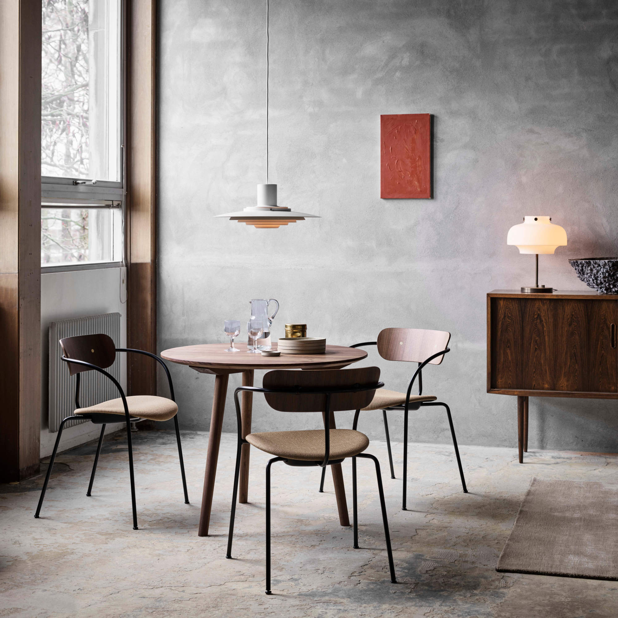 In Between SK3 Dining Table - Oiled Oak