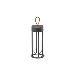 In Vitro Unplugged Portable Table Lamp - Anthracite