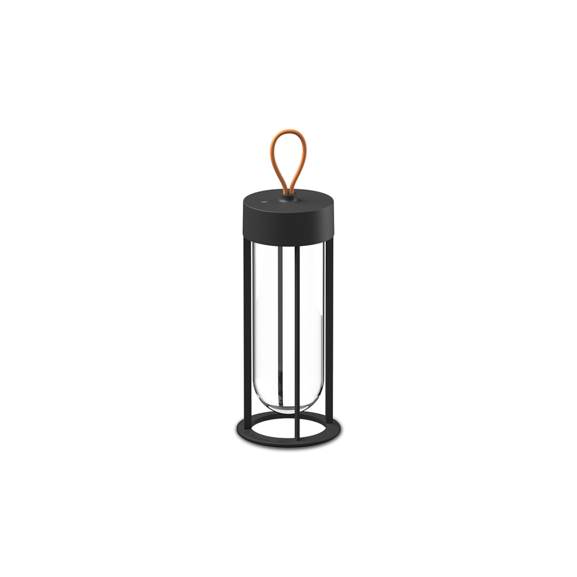 In Vitro Unplugged Portable Table Lamp - Black