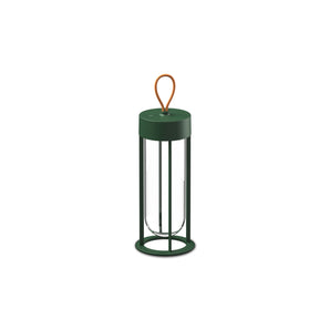 In Vitro Unplugged Portable Table Lamp - Forest Green