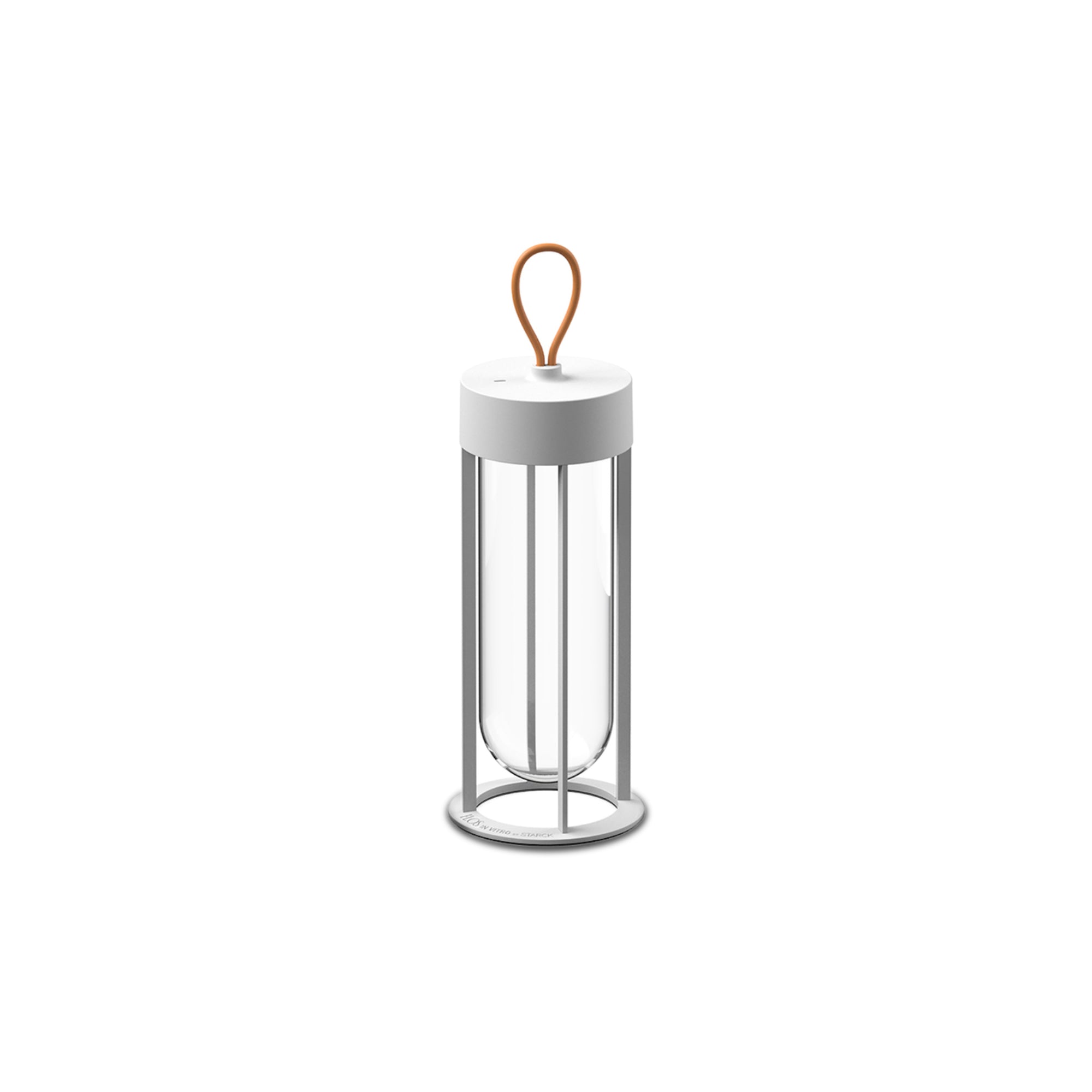 In Vitro Unplugged Portable Table Lamp - White
