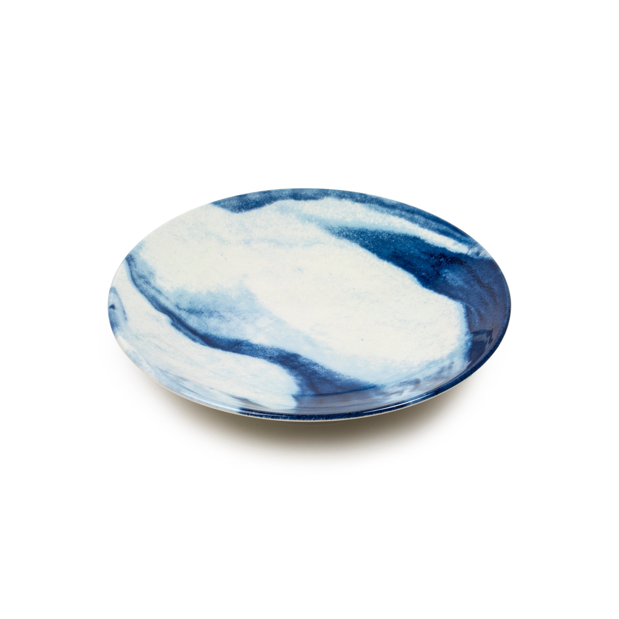 Indigo Storm Serving Bowl - Large-1