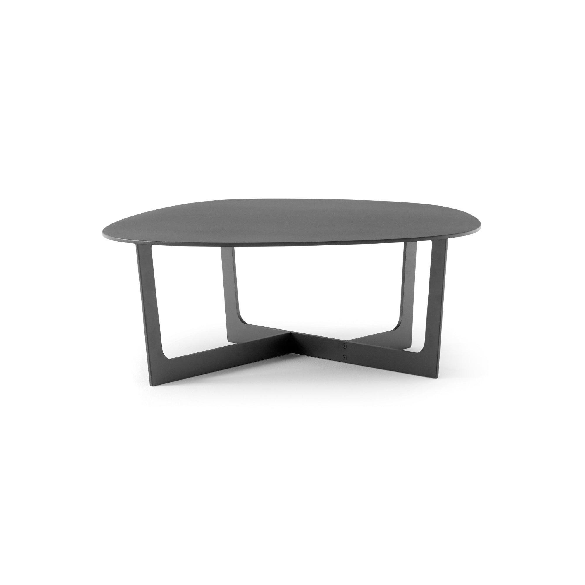 Insula 5190 Coffee Table - Black Aluminium-1