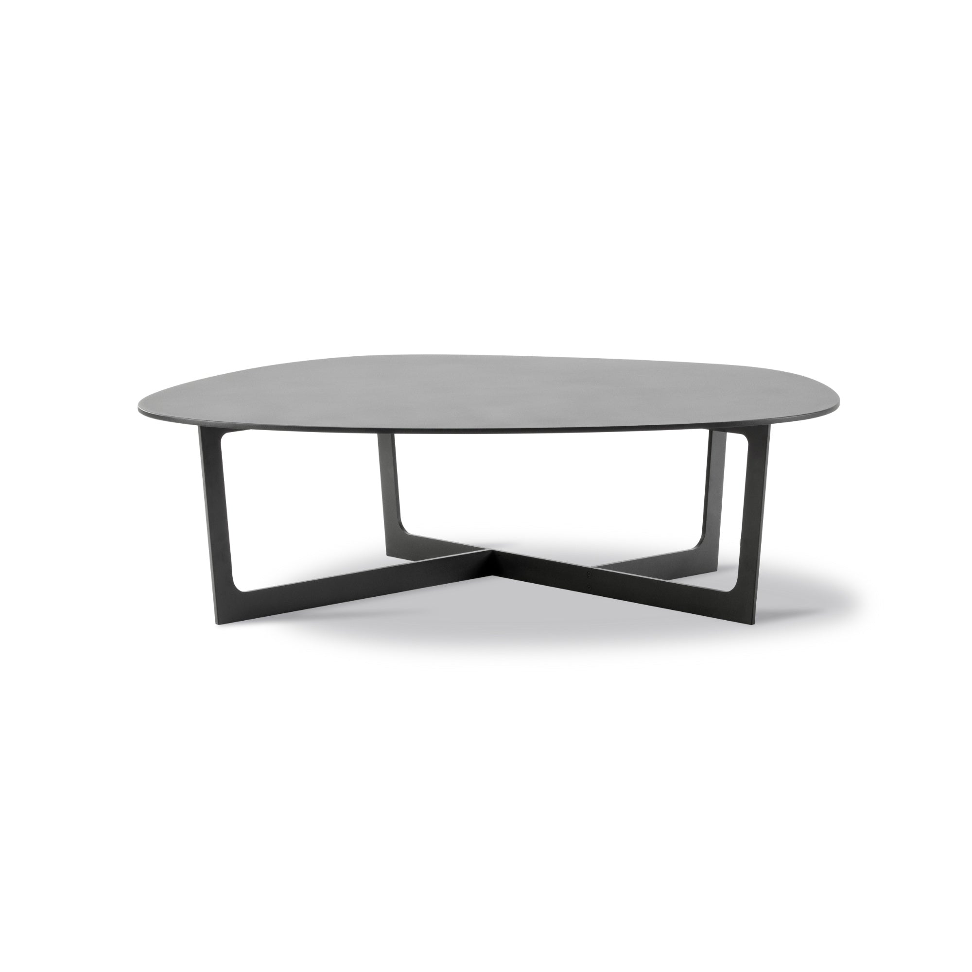 Insula 5192 Coffee Table - Black Aluminium