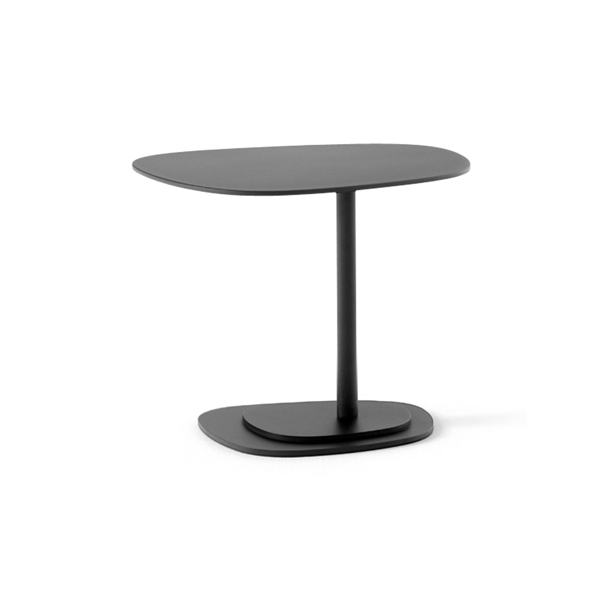 Insula 5198 38 Picolo Side Table - Black Aluminum-1