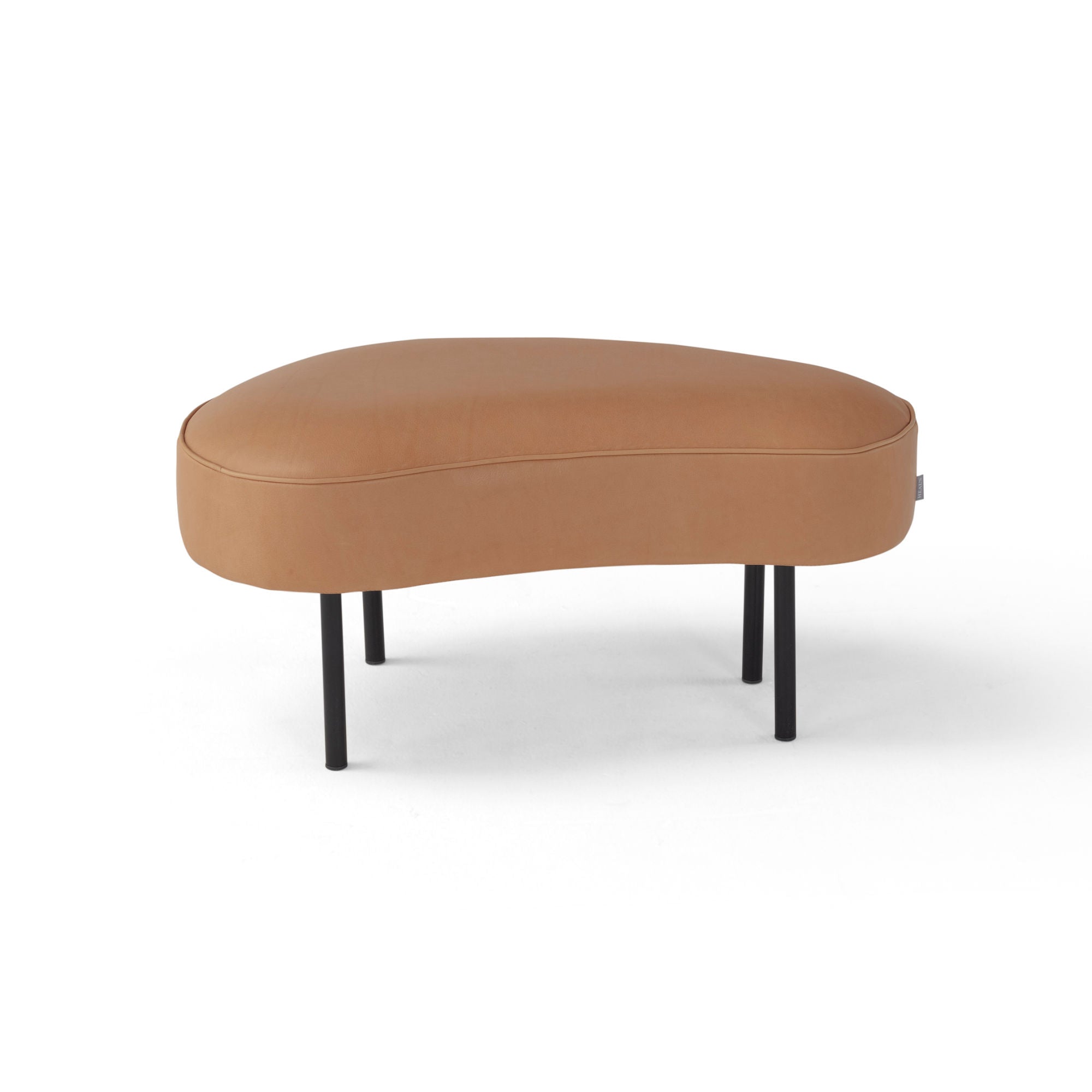 Isola 001 Ottoman - Leather (Daino 001)-1