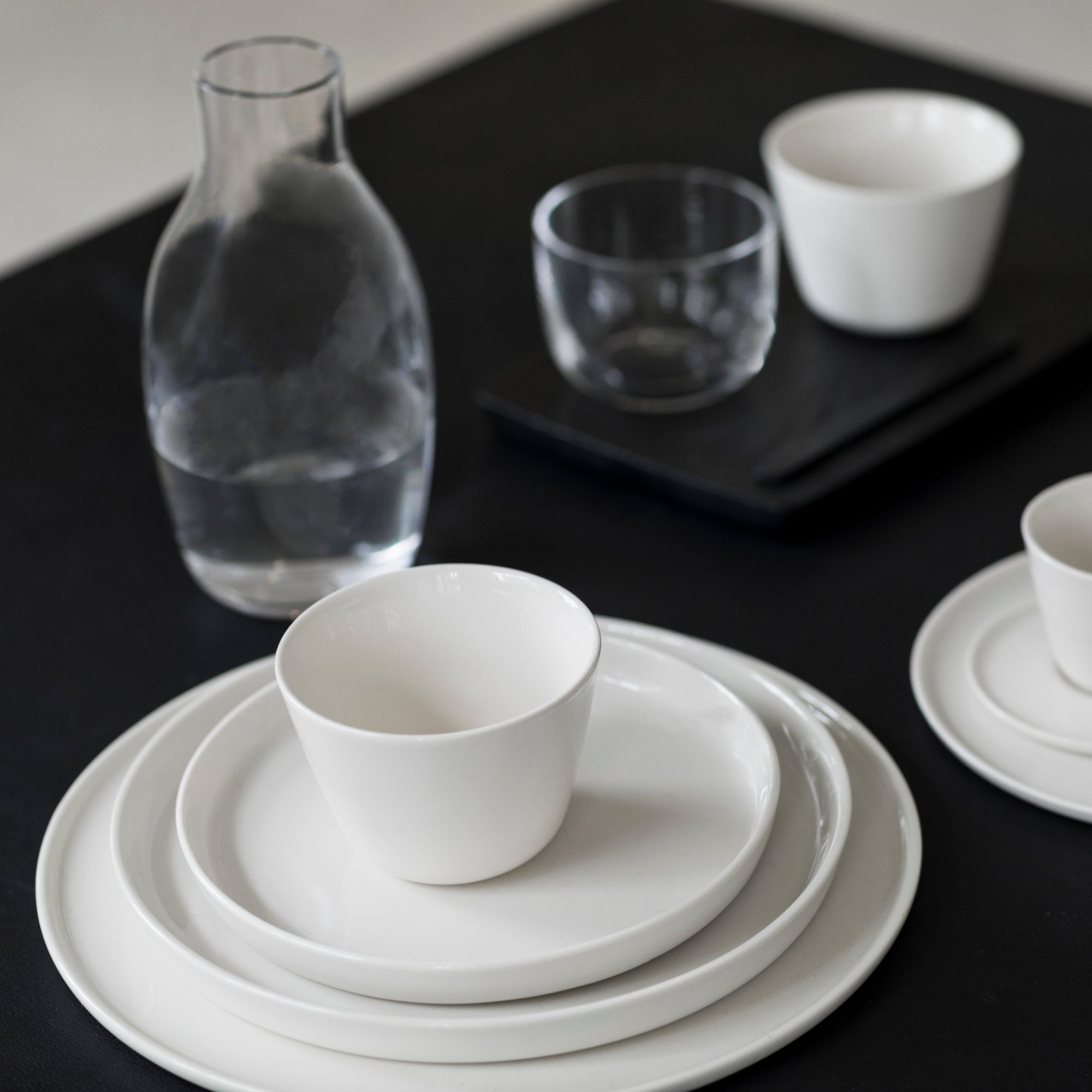 Cena High Plate - Small/Ivory-3