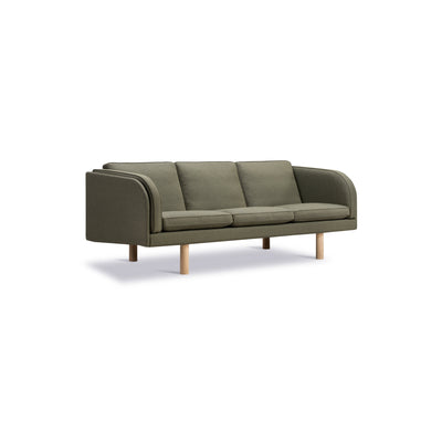 JG Sofa – 202x71 / Wood (Oak Light Oil) / Fabric (Fiord 961)