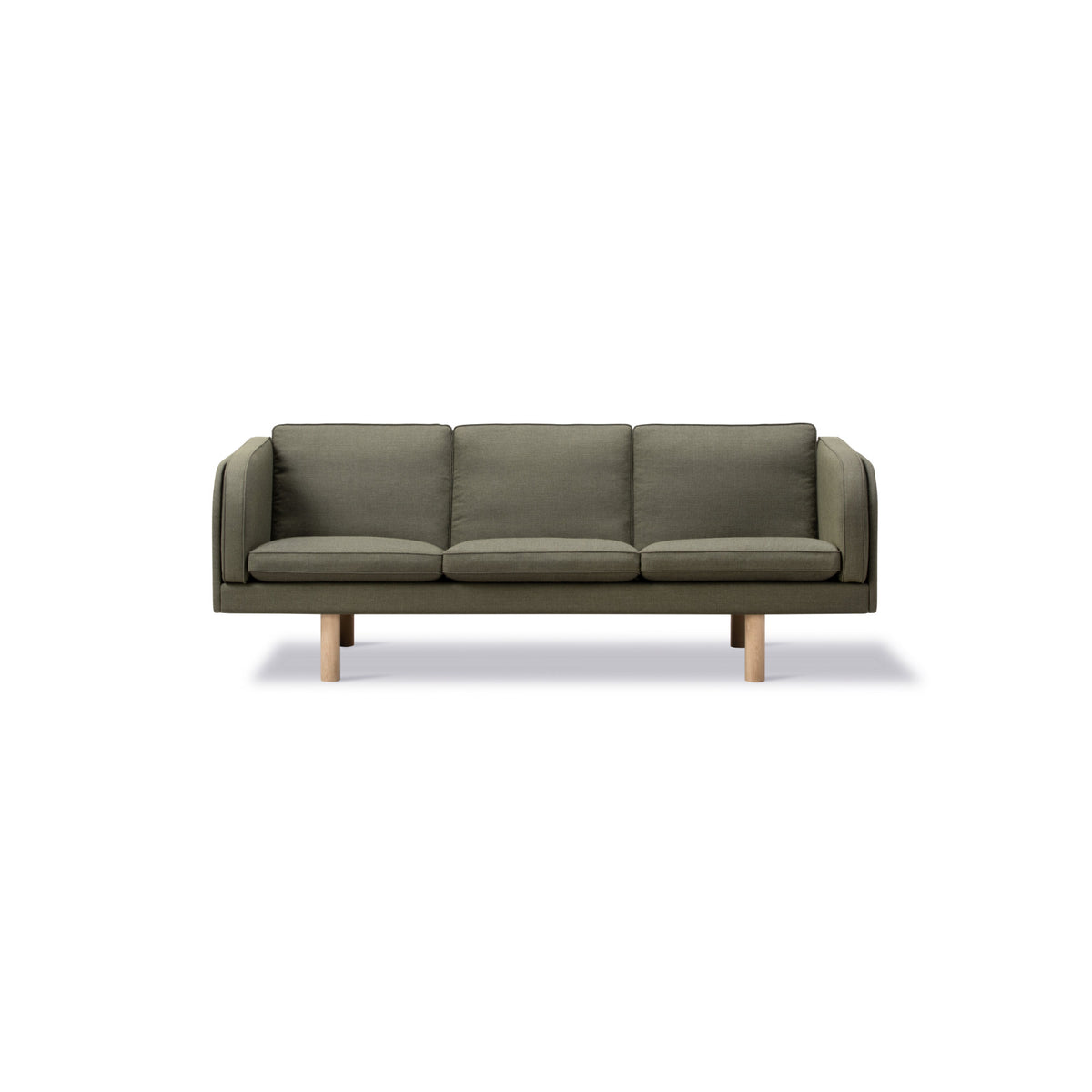 JG Sofa – 202x71 / Wood (Oak Light Oil) / Fabric (Fiord 961)-2