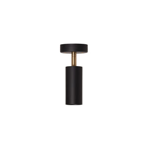 Joey Spot With Cup 190 Wall Lamp - Black/Brass