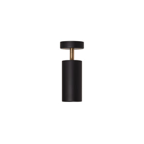 Joey Spot With Cup 220 Wall Lamp - Black/Brass