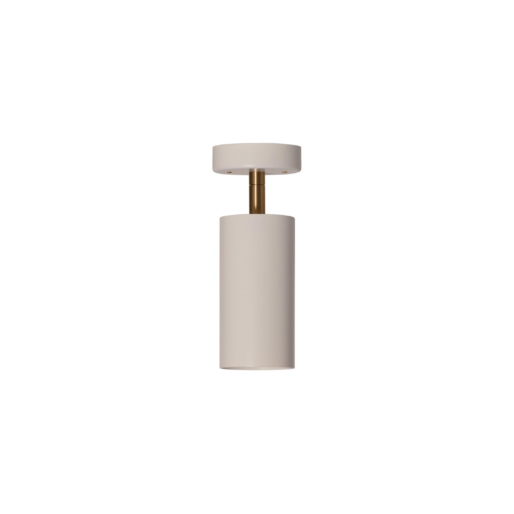 Joey Spot With Cup 220 Wall Lamp - White/Brass-1