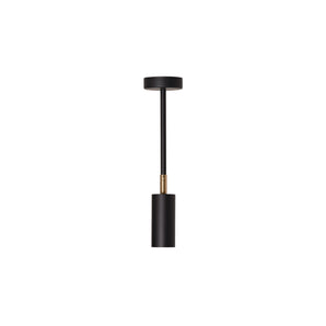 Joey Spot With Cup 380 Wall Lamp - Black/Brass