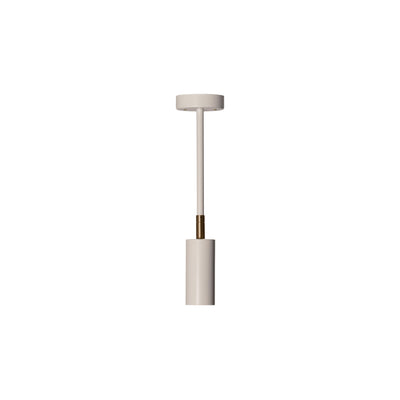 Joey Spot With Cup 380 Wall Lamp - White/Brass