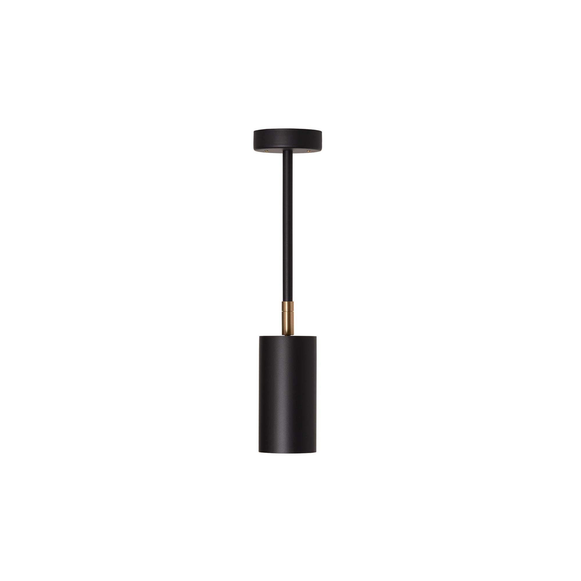 Joey Spot With Cup 410 Wall Lamp - Black/Brass-1