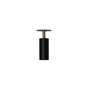 Joey Spot With Plate 165  Wall Lamp - Black/Brass