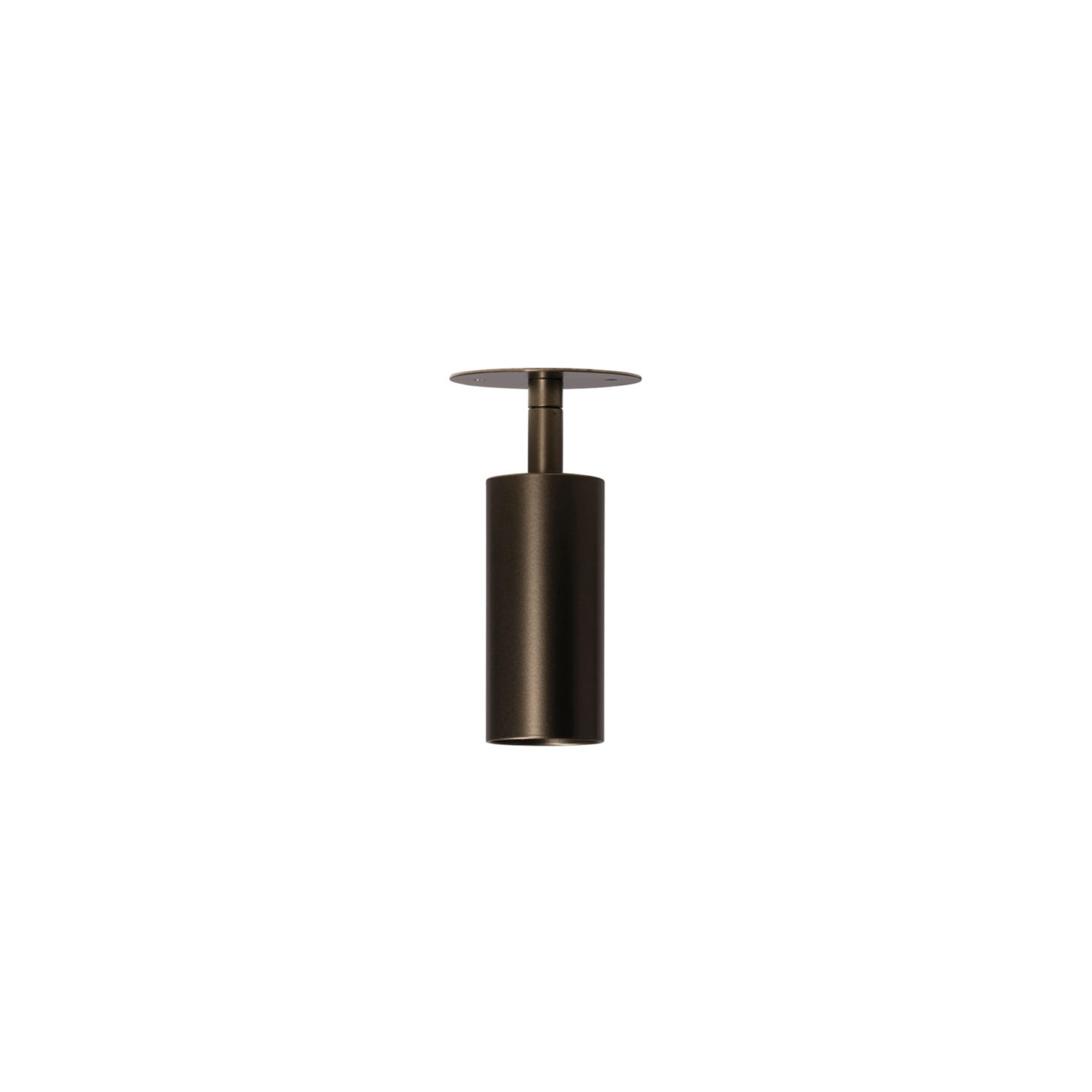 Joey Spot With Plate 165 Wall Lamp - Bronze Colored