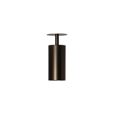 Joey Spot With Plate 195 Wall Lamp - Bronze Colored