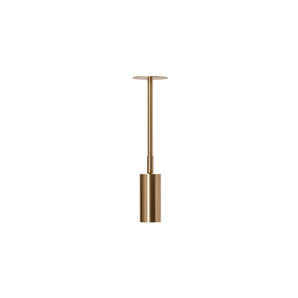 Joey Spot With Plate 355 Wall Lamp - Brass