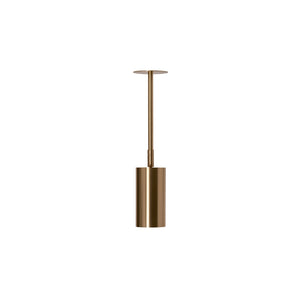 Joey Spot With Plate 385 Wall Lamp - Brass