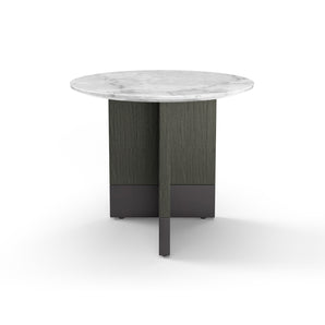 Toc 54 Side Table - Ash Oak/White Marble