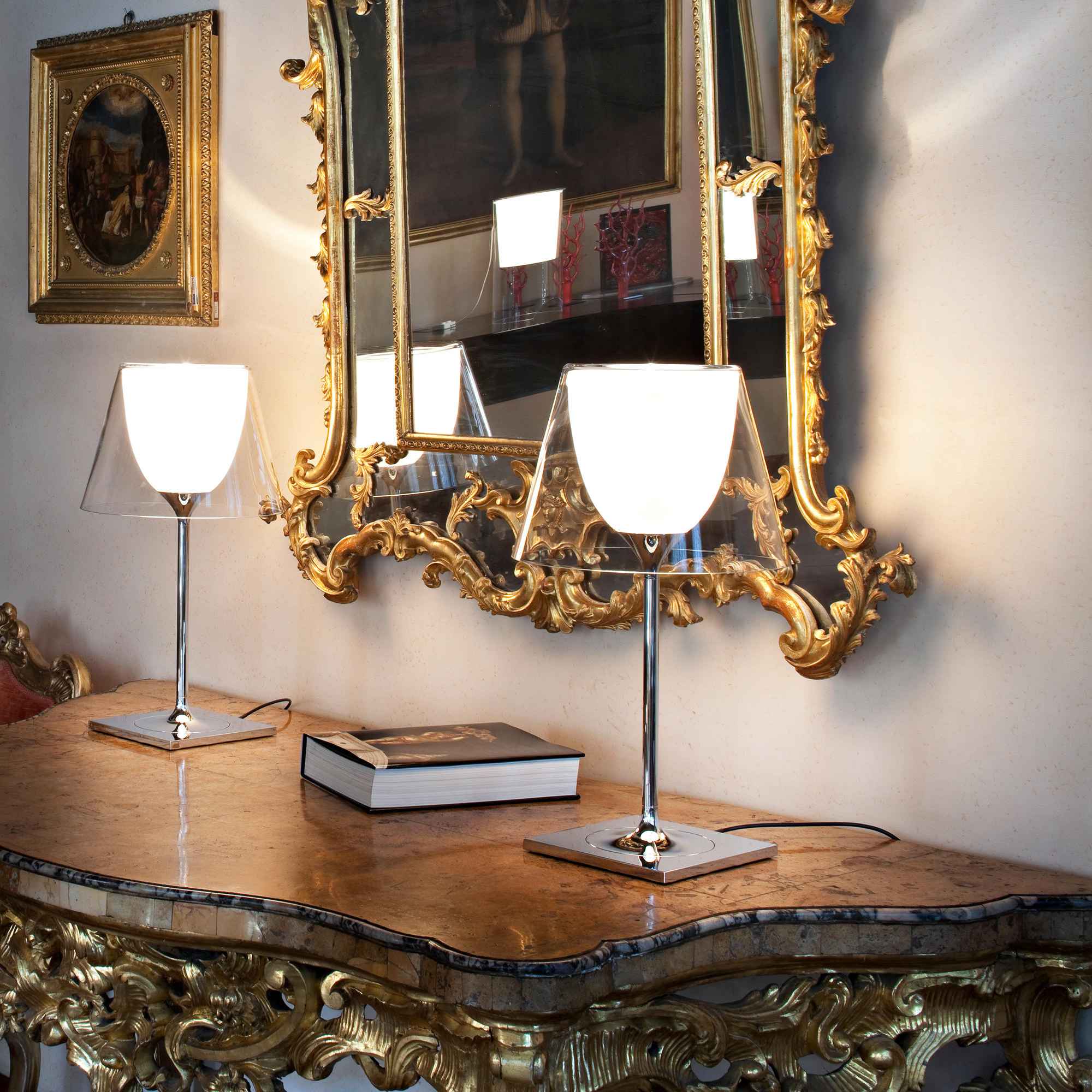 KTribe T2 Table Lamp - Transparent