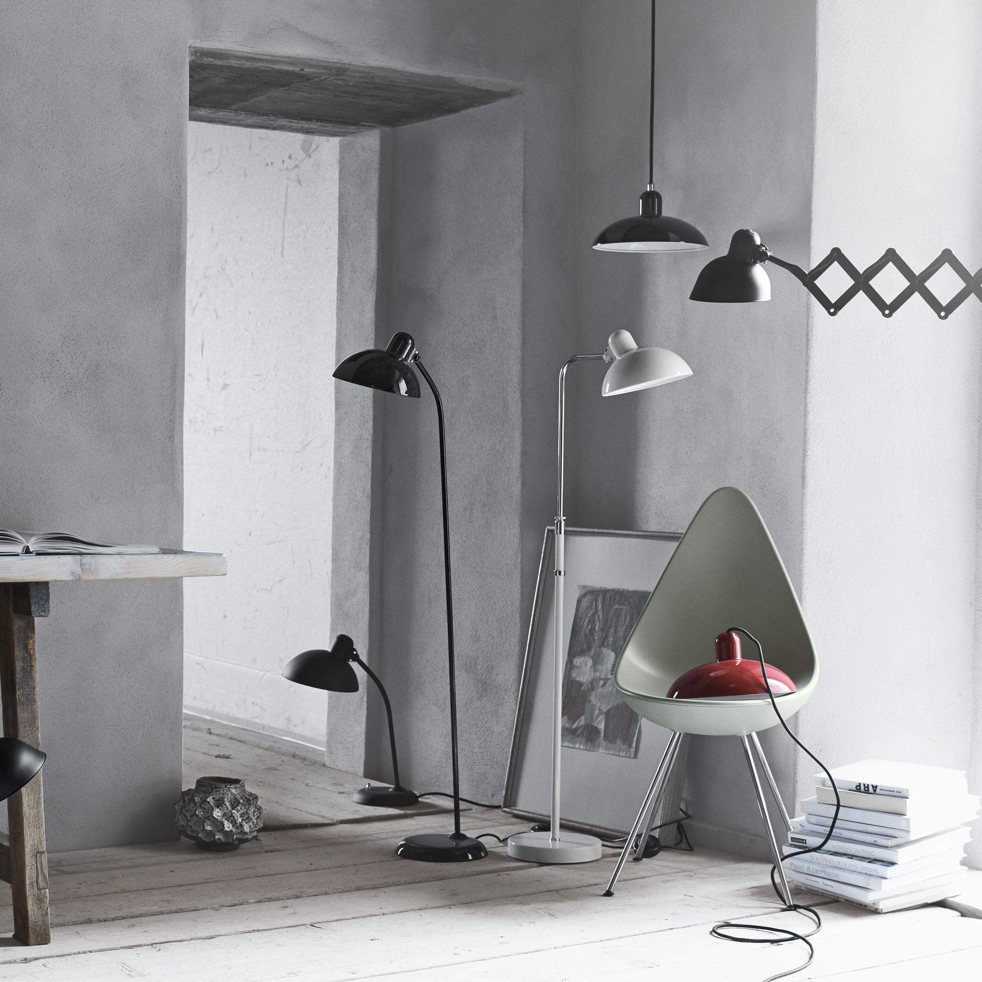 kaiser Idell 6631-P Pendant Lamp - Black-2