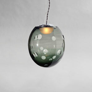 Kaline Small Pendant Lamp - Smokey Grey