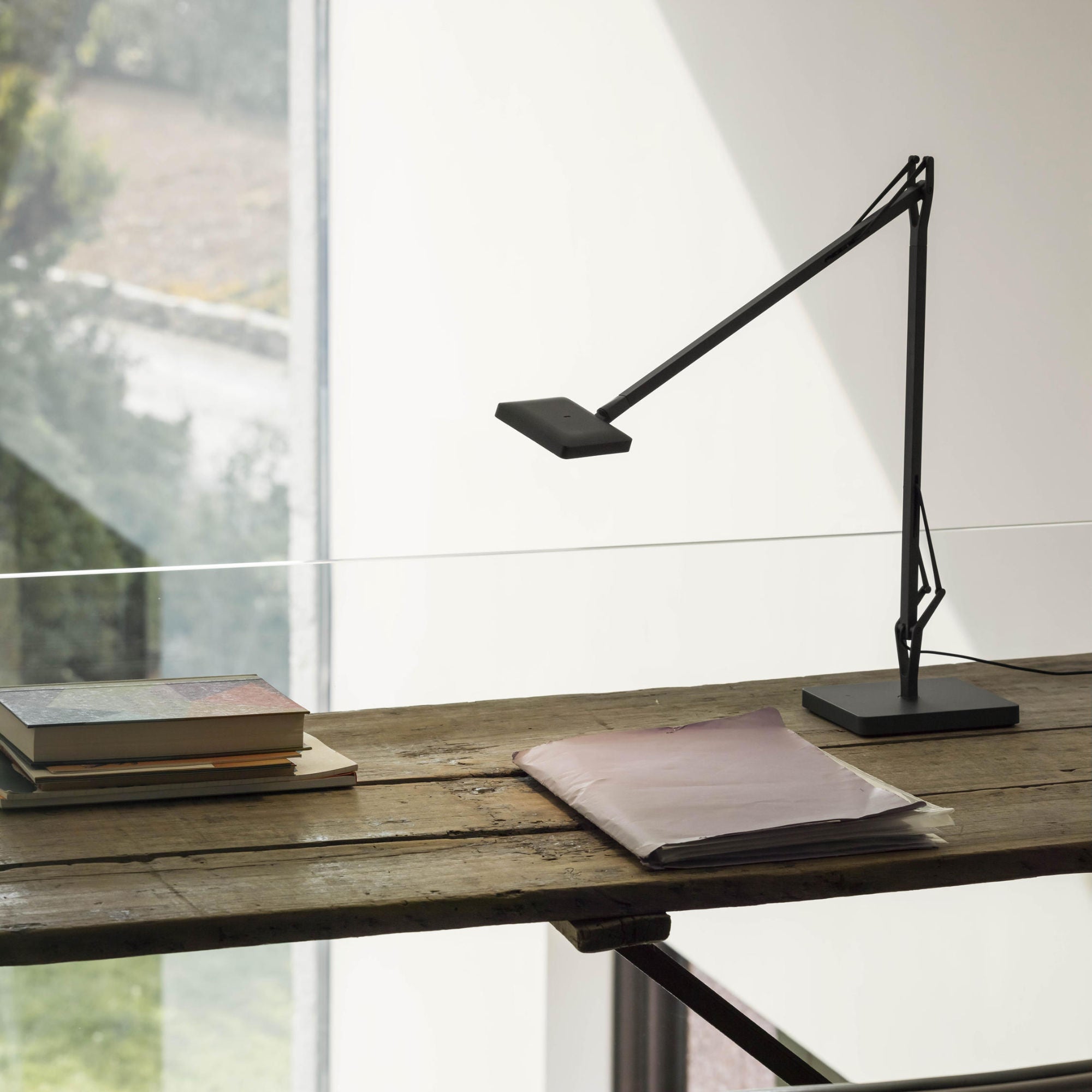 Kelvin Edge Base Table Lamp - Titanium-5
