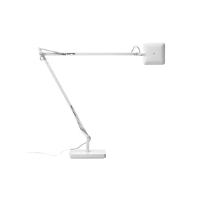 Kelvin Led Base Table Lamp - Glossy White
