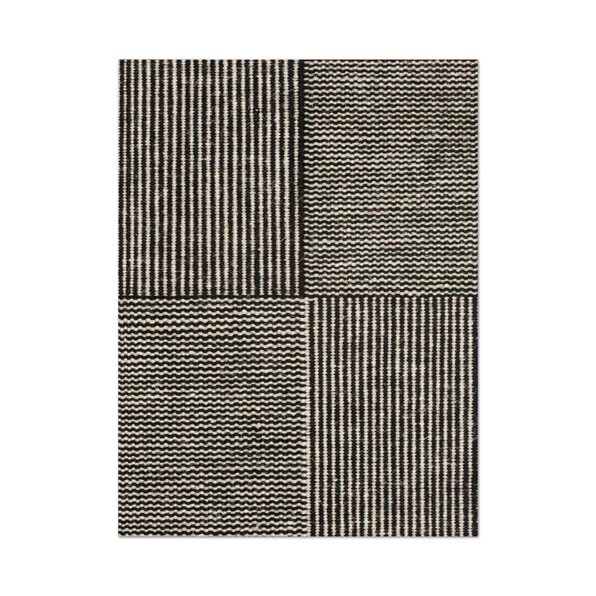 Kent Rug - Black - 300x200