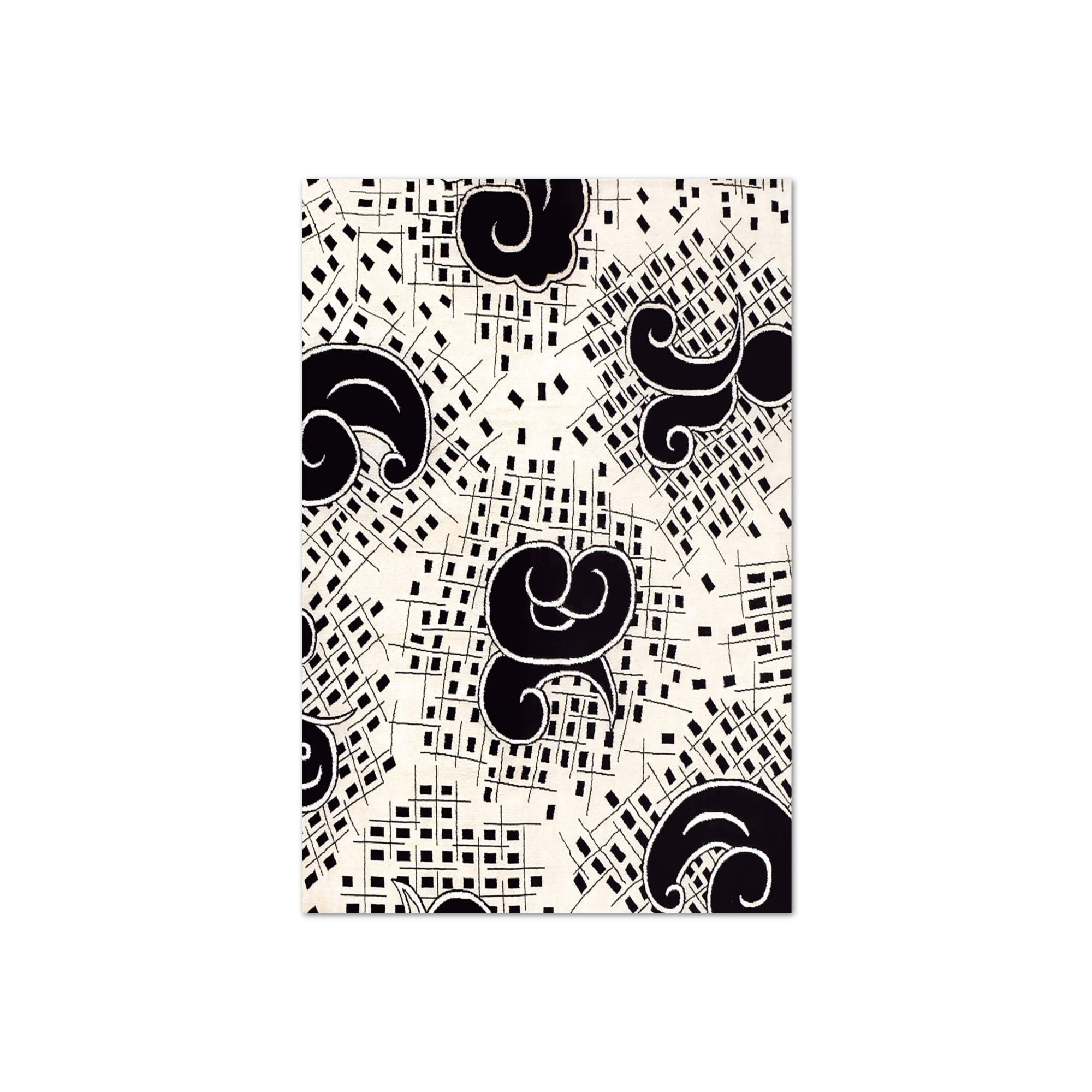Kimono Clouds Rug - A - 300x200