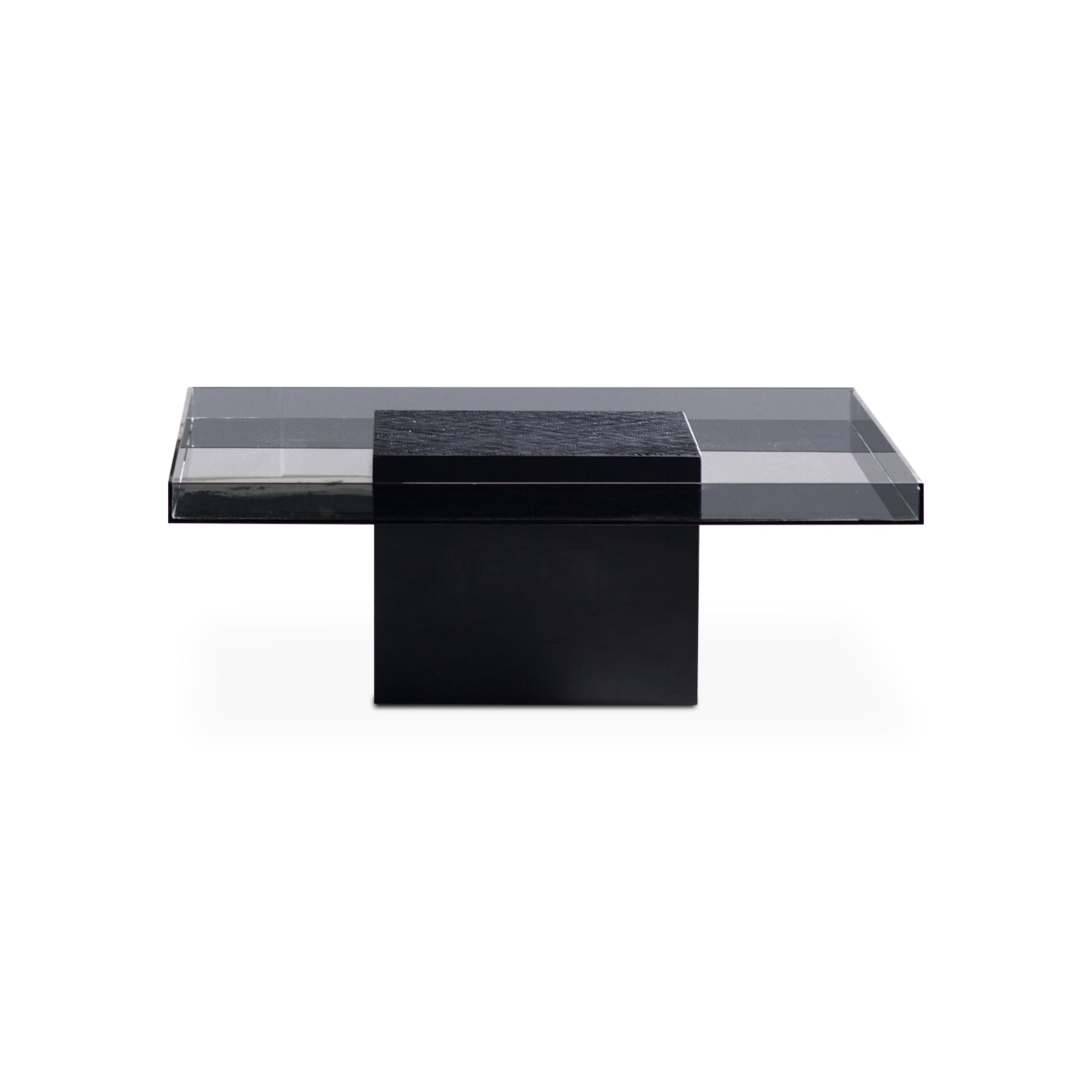 Koba Square Coffee Table - Maple Black