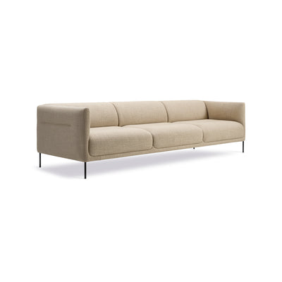 Konami 4953 Sofa - Black/Fabric 2 (Loop 42)