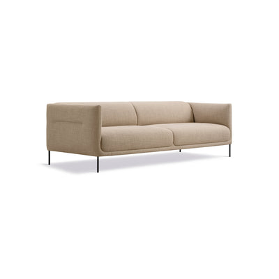 Konami 4962 Sofa - Black/Fabric 2 (Loop 42)