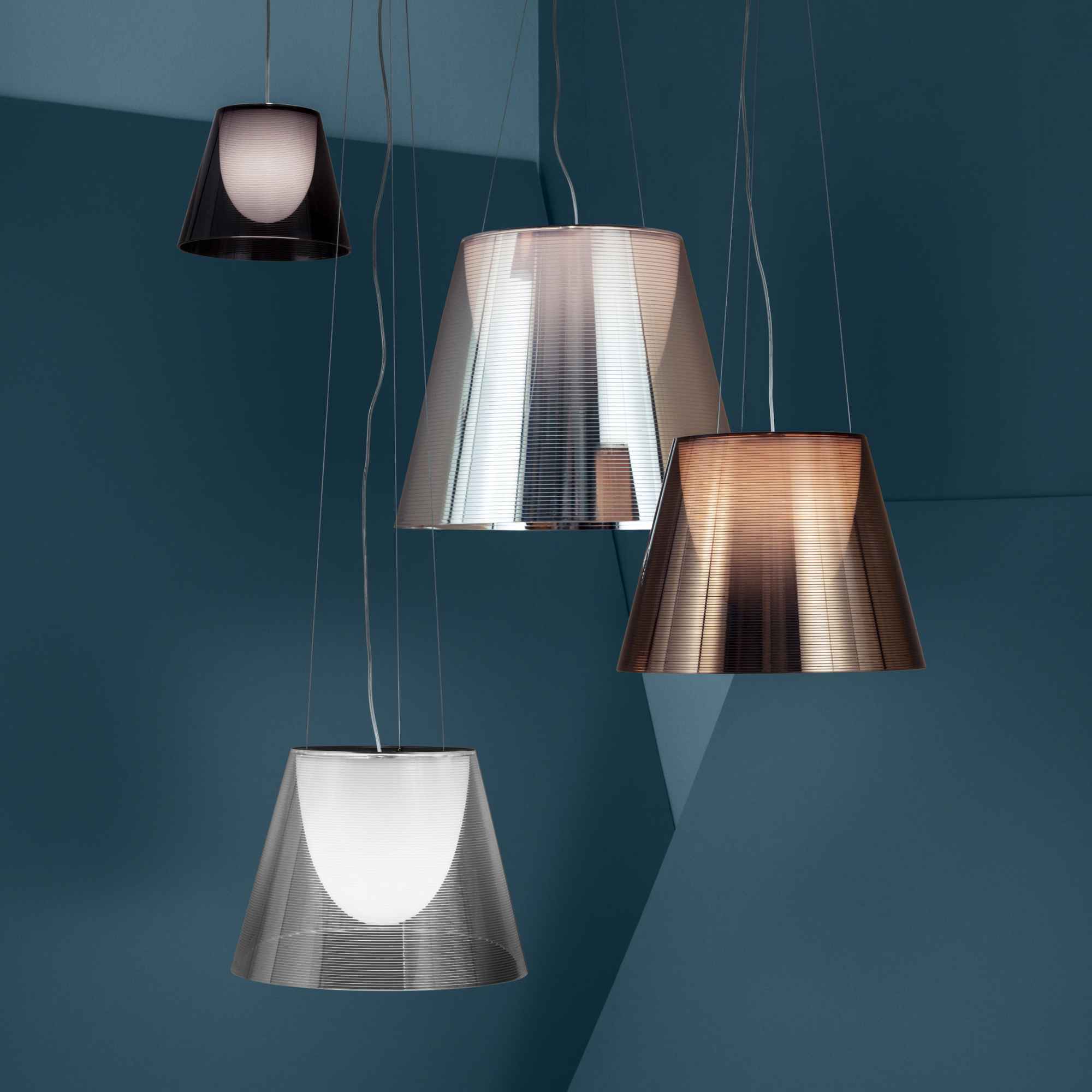 KTribe Suspension 2 Ceiling Lamp - Transparent-2