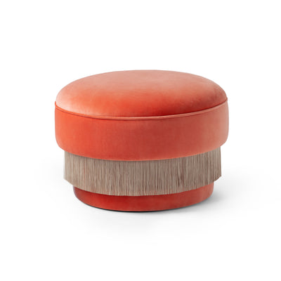 La Folie 64 Pouf - Velvet 2 (Velvet Papaya)