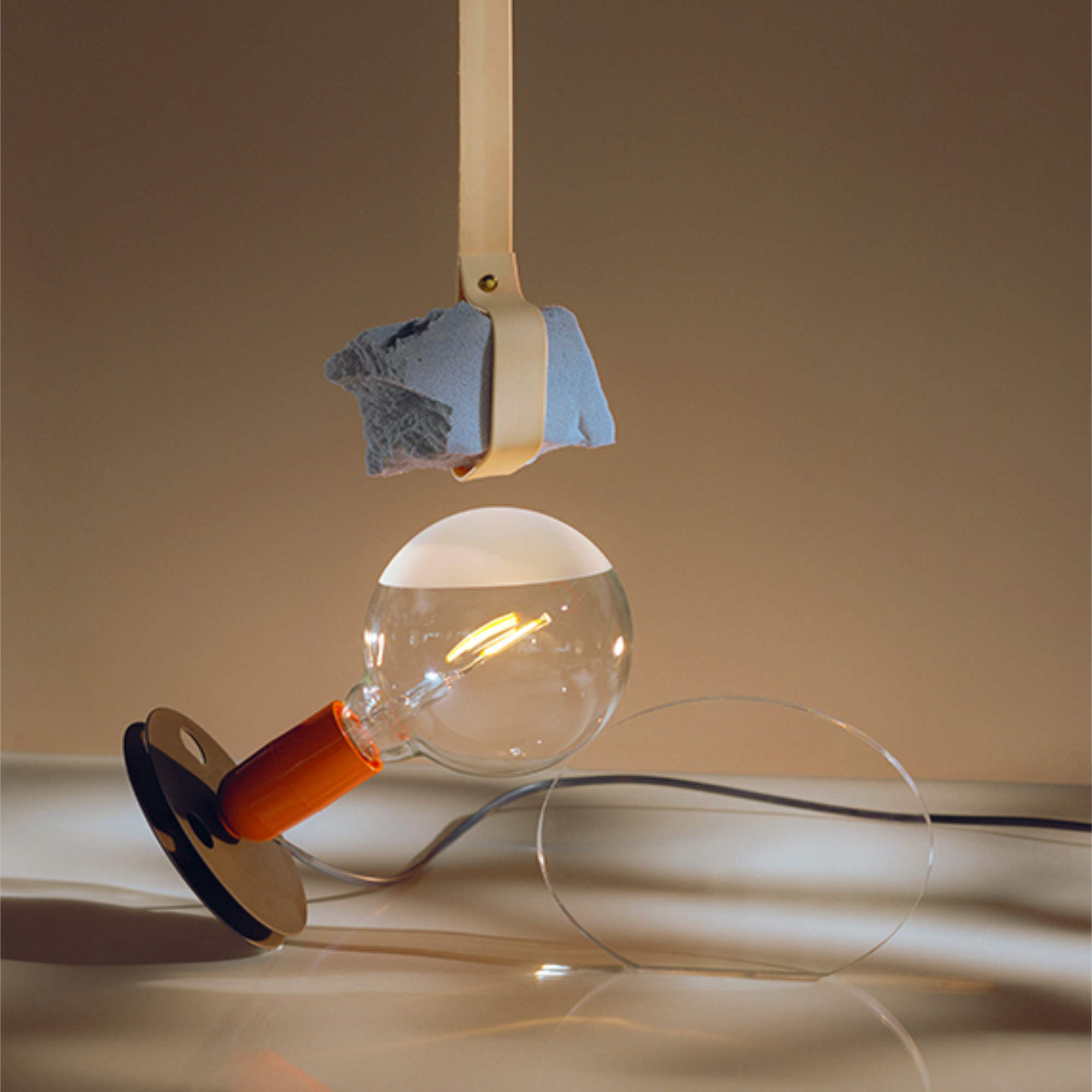 Lampadina Table Lamp - Orange