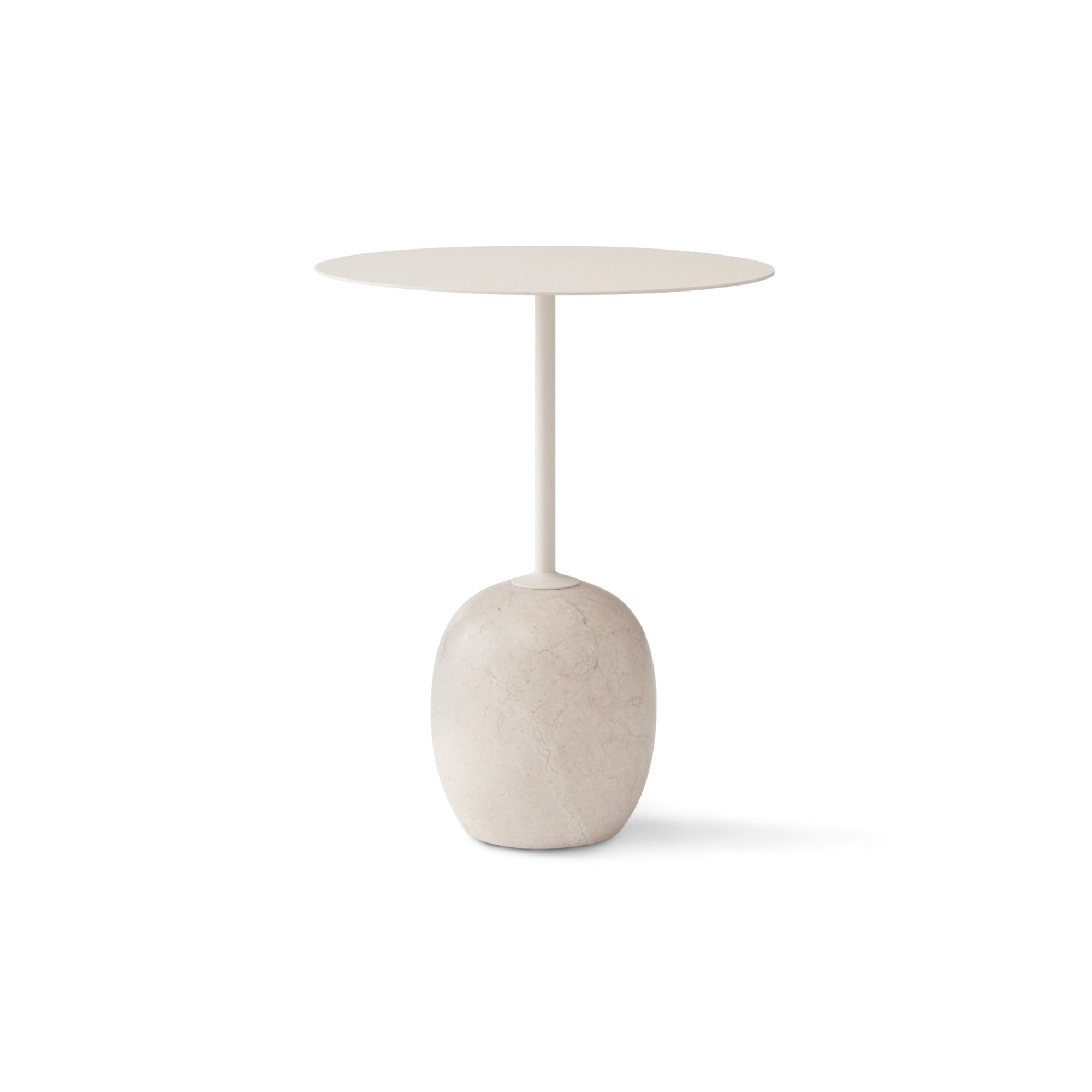 Lato LN8 Side Table - Ivory White/Crema Diva-1