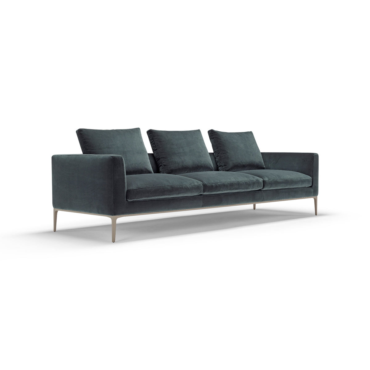Leonard Sofa – 255x92 / Metal (Ral 7006) / Fabric (Domini 1402)-1