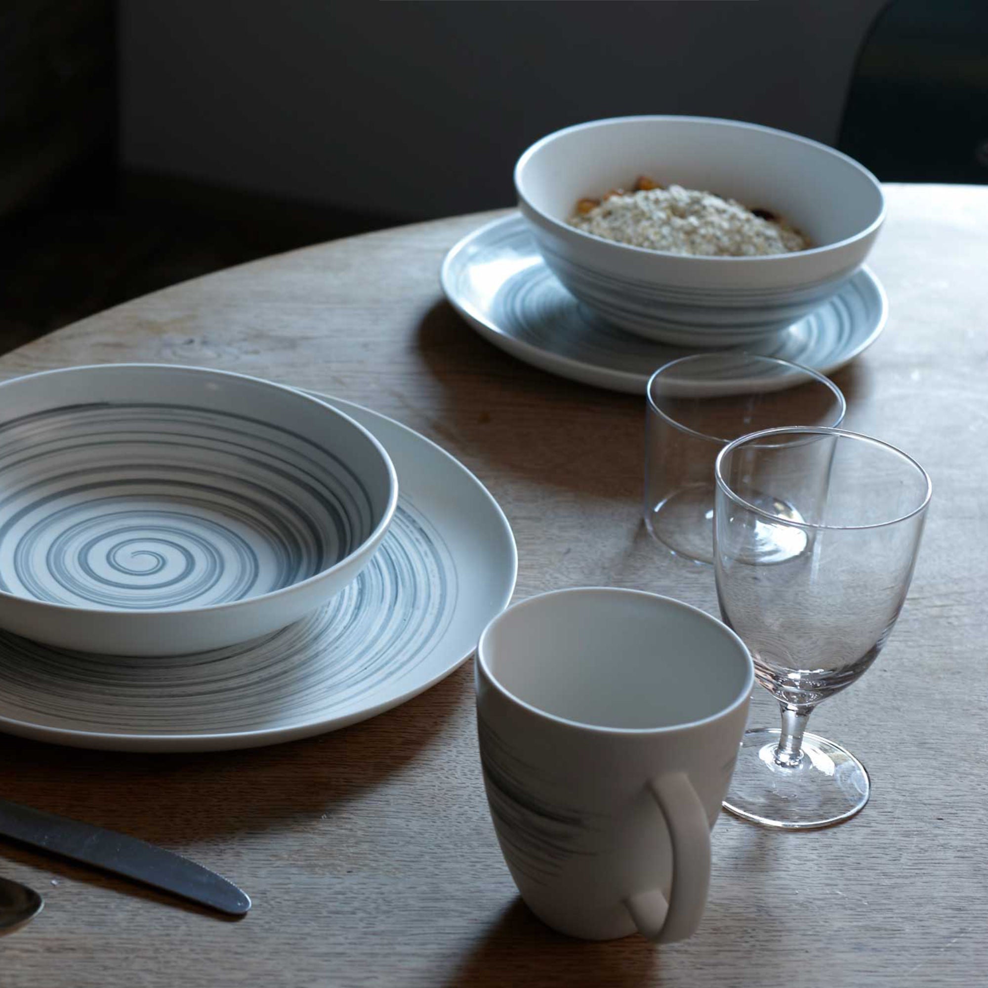 Charmouth Cereal Bowl - Grey-3