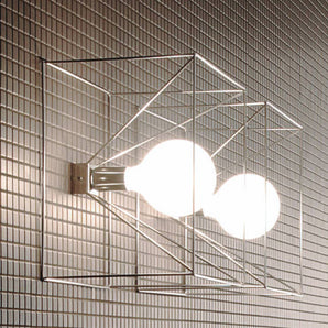 Cubo Reflex Wall Lamp - Gold